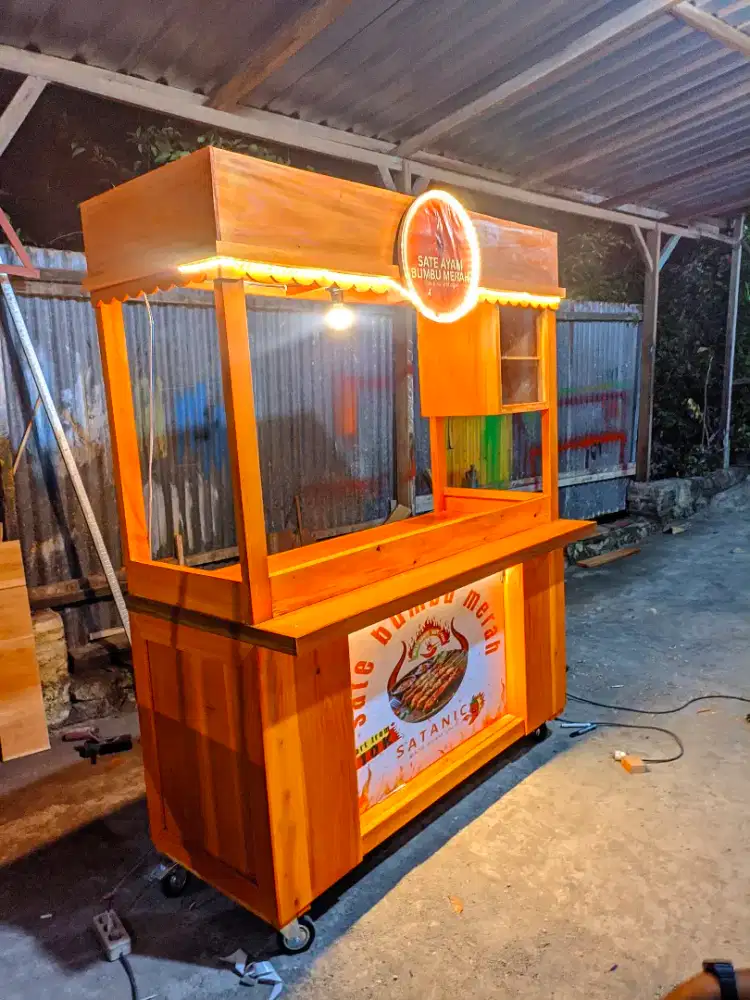 Gerobak Booth , Gerobak sate taichan , Gerobak dimsum , Gerobak Bakso