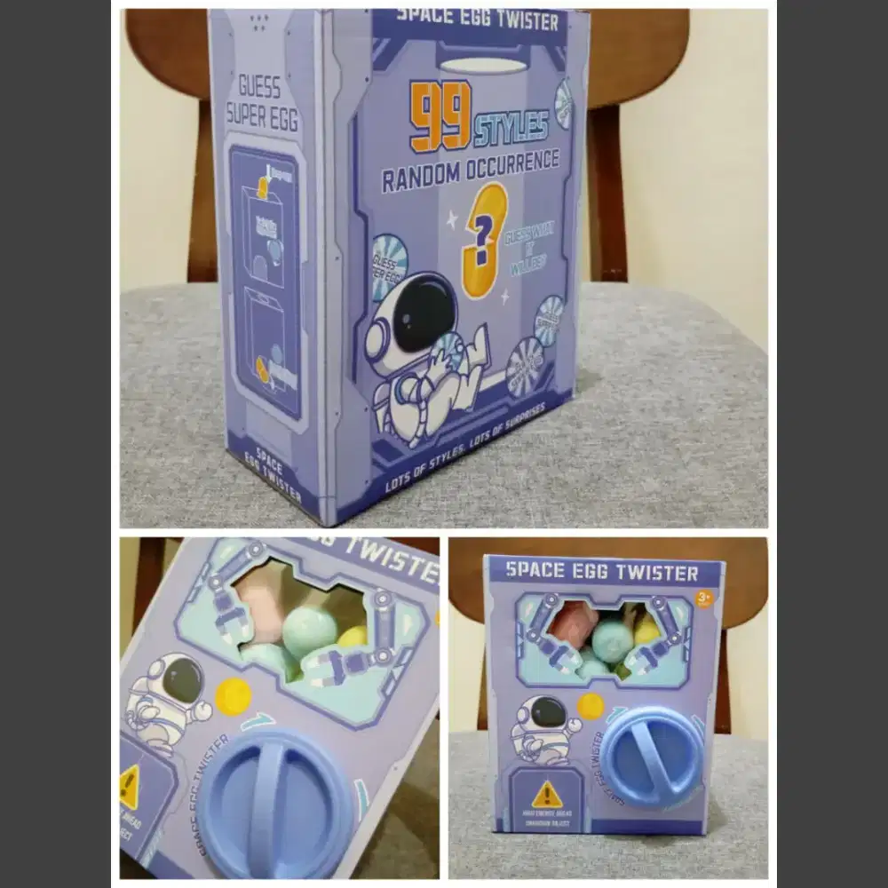 Mainan Anak Import Space Egg Twister