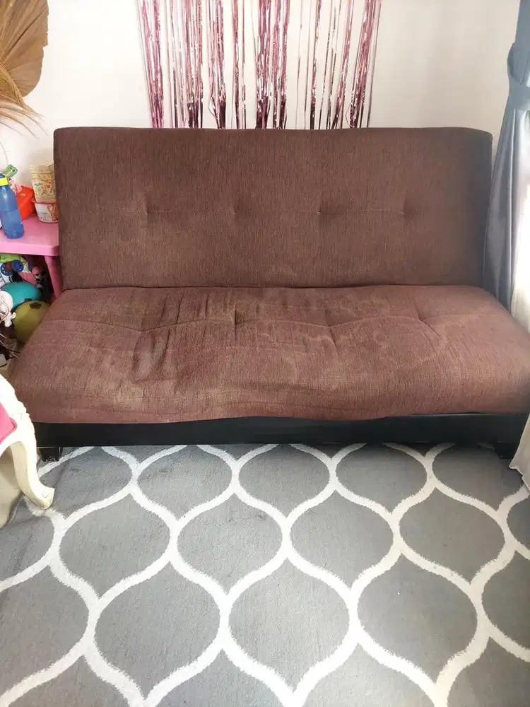 Sofa Bed Coklat