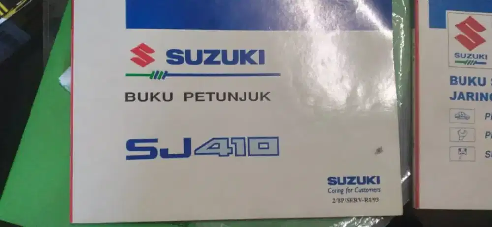 Buku petunjuk pemakaian Suzuki Katana SJ 401