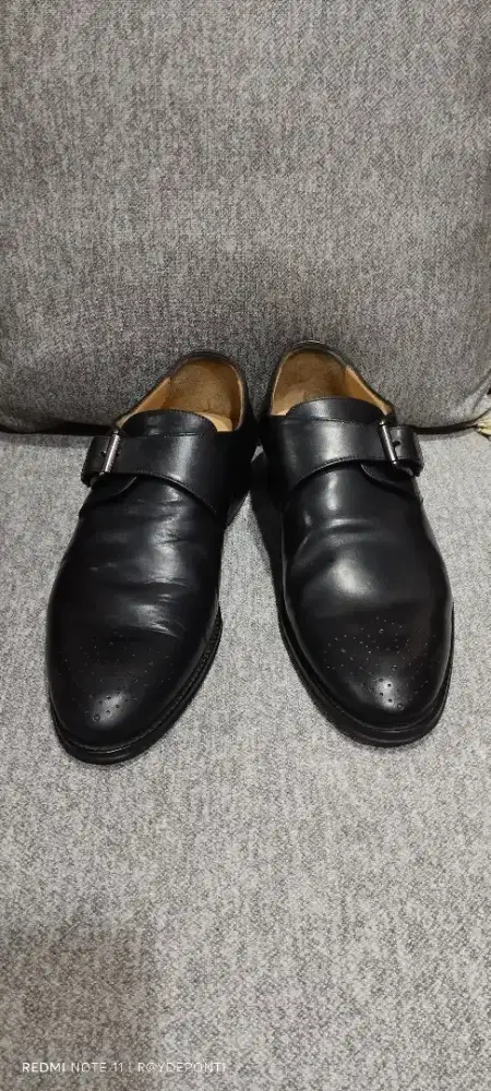 Sepatu Pantofel Monk single straps