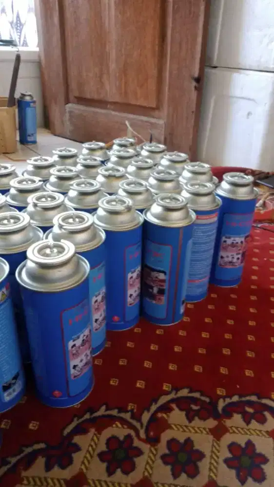Refill kaleng Gas Kompor Portabel Butana Isi Ulang
