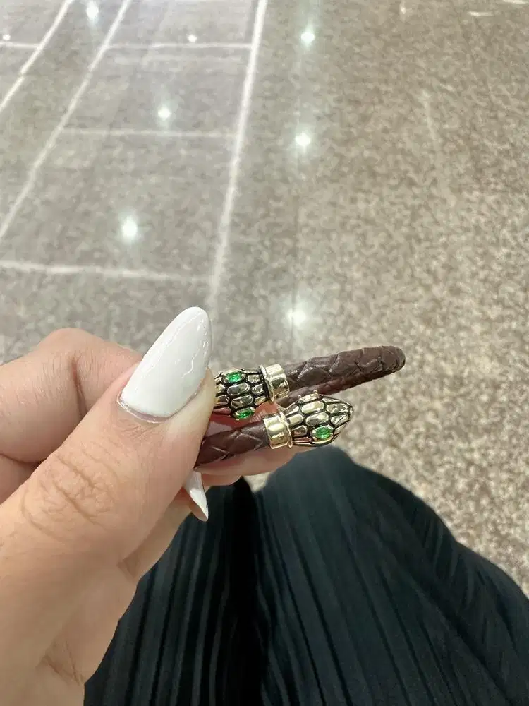 Bvlgari Serpenti Bracelet & Jam Bvlgari Ular Serpenti