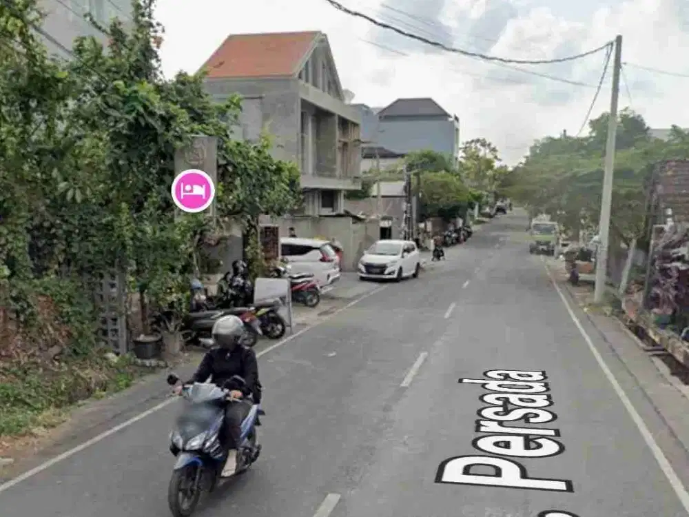 Sale tanah premium 250m2 raya persada kerobokan dkt bali kidy jl10mtr