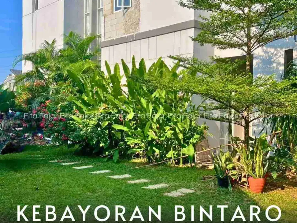 Kebayoran Bintaro Rumah Hoek
