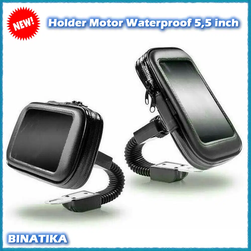 Holder Motor Waterproof 5,5 inch / Waterproof Holder Smartphone