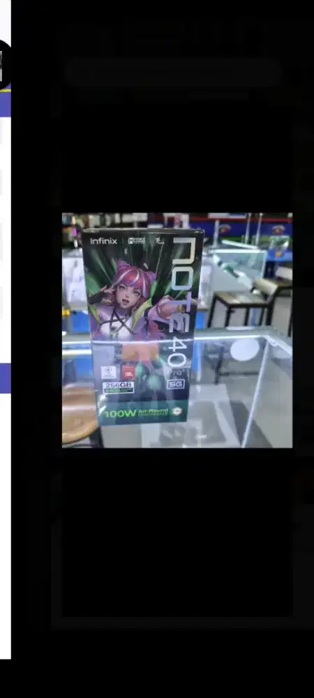 Infinix note 40 pro plus 5G ram 12gb layar lengkung wireless charger