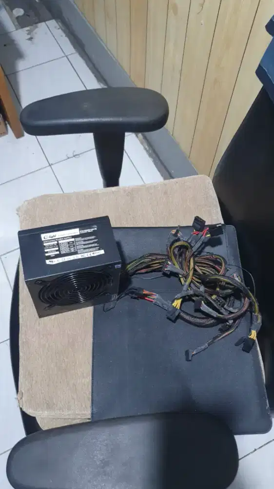 Psu Enlight 500w 80+ efisiensi full pin