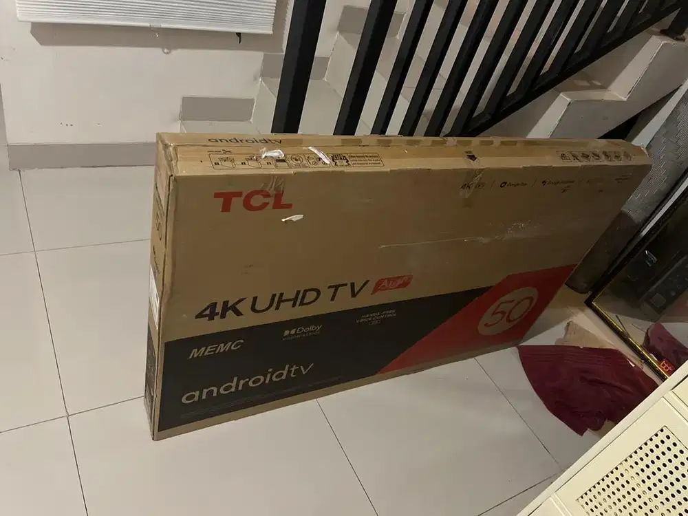 TCL Smart TV 50 inci Panel Rusak