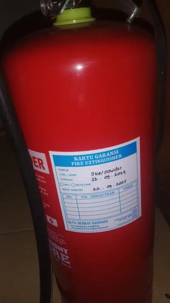Jual cepat Alat pemadam api ringan