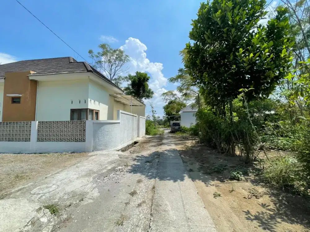 200 JUTAAN; Tanah Kalasan Purwomartani Dekat Jl. Jogja-Solo, SHM