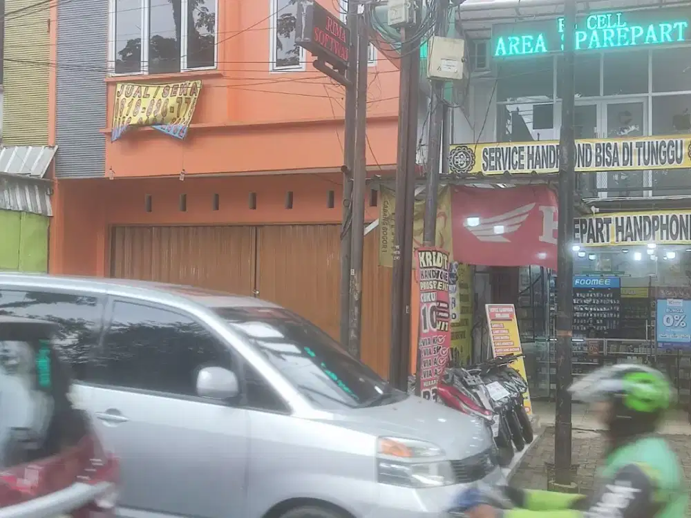 DiKONTRAKan RUKO BOGOR 2 1/2 lantai MURAH Strategis Pusat Ramai Padat Penduduk Konsumtif