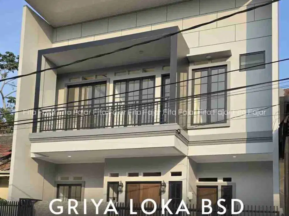Dijual Brand New Siap Huni Luas Di Griya Loka BSD
