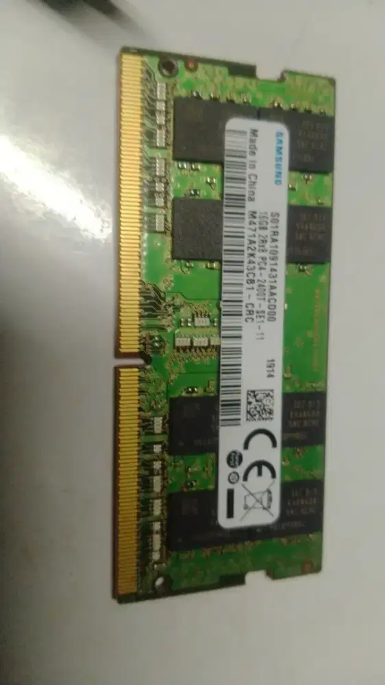 SODIMM FOR LAPTOP/MINI PC DDR4 16GB ORIGINAL  GOOD CONDITION JAKSEL