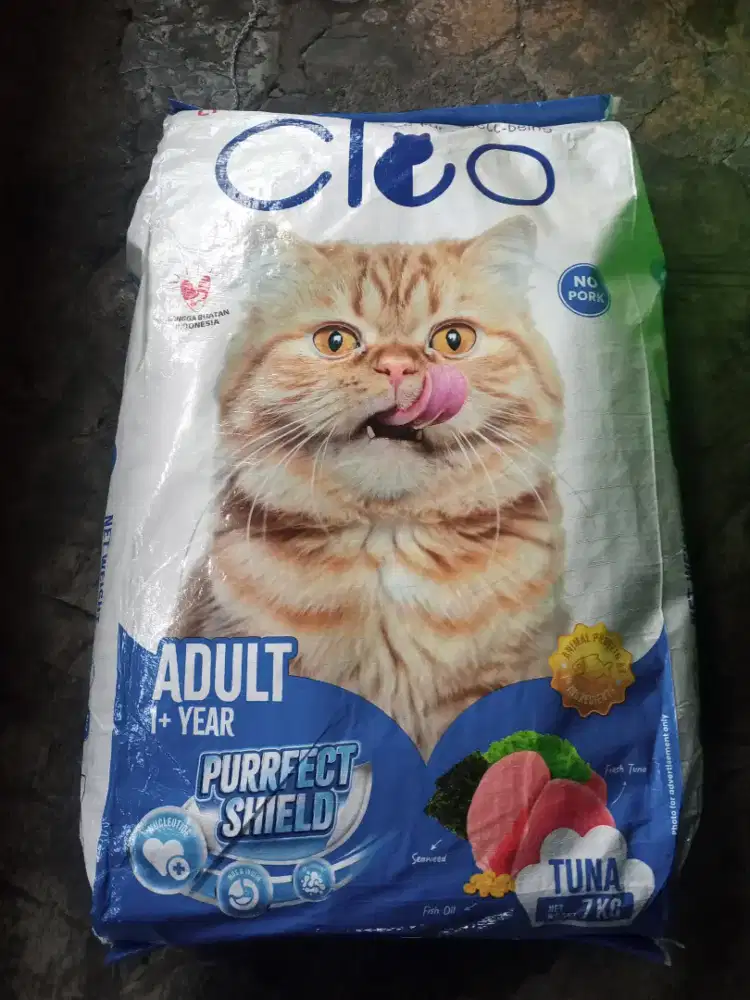 Catfood Cleo 7kg 7 kg makanan kucing bagus murah