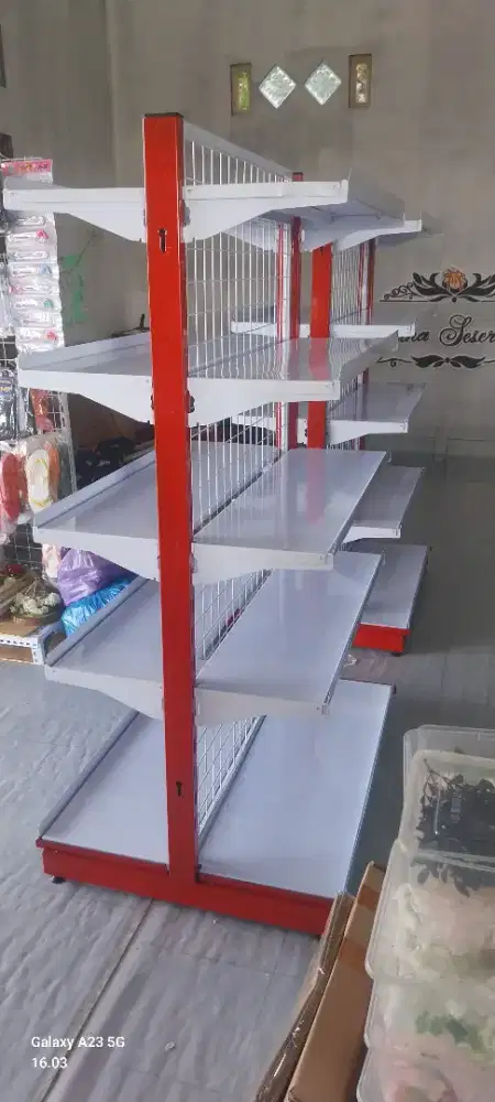 RAK GONDOLA   2 sisi