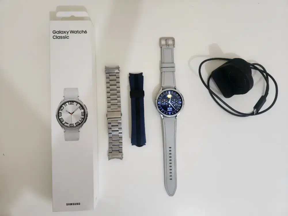 Samsung Galaxy Watch 6 Classic 47mm (+Bonus 2 strap)
