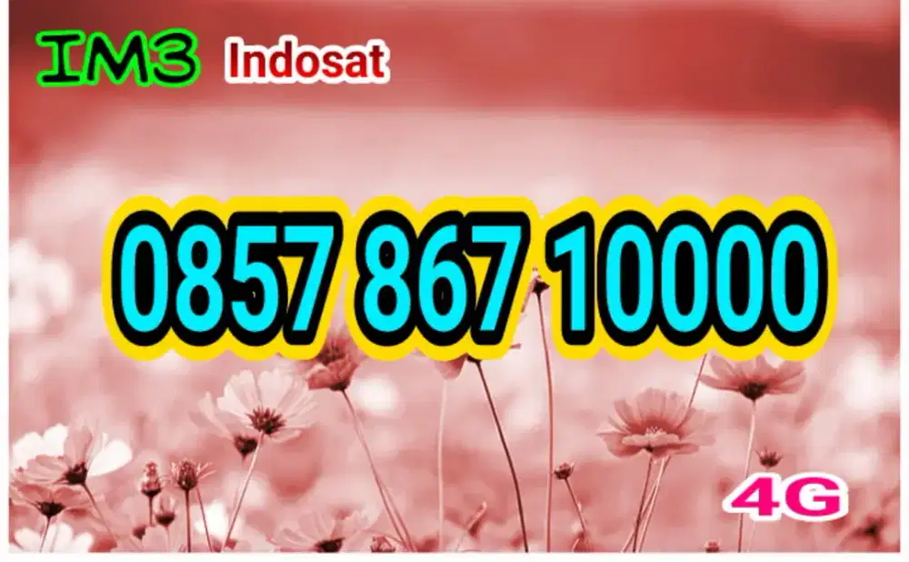 Perdana IM3 Indosat cantik unik mantap 10ribu
