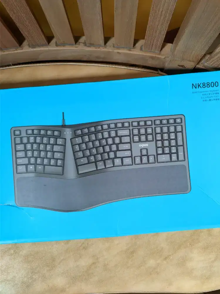 Rapoo NK8800 Wired Ergonomic Keyboard USB