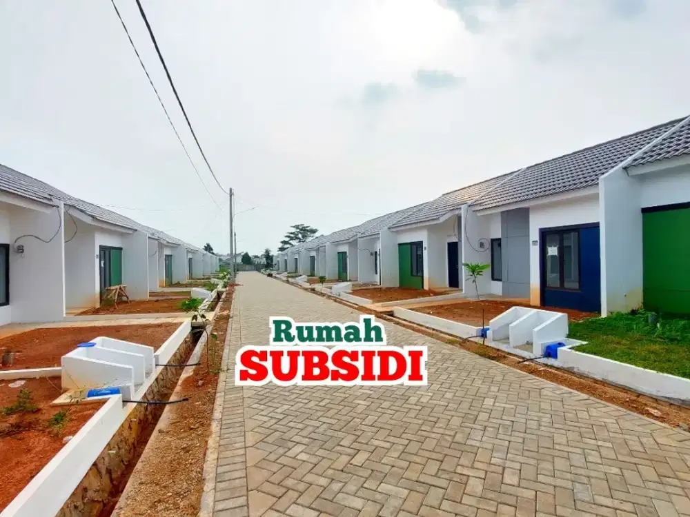 Rumah di Maja, Shm, Cluster Onegate, 2 juta all in bisa akad kredit