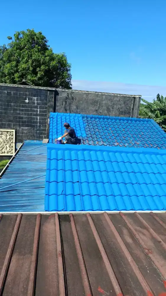 Waterproof genteng rumah,dinding rembes,atap bocor, renovasi rumah