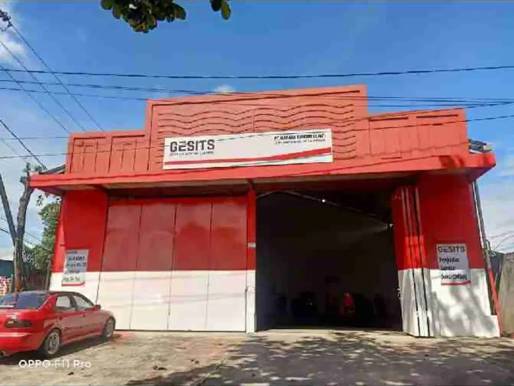 DISEWAKAN GUDANG 250 M2 + MESS KARYAWAN JL. MT. HARYONO BALIKPAPAN