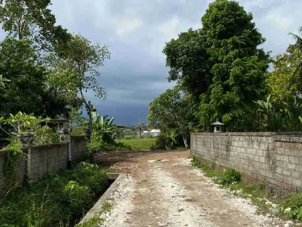 TANAH 600m² SIAP BANGUN KAWASAN KEDUNGU TABANAN