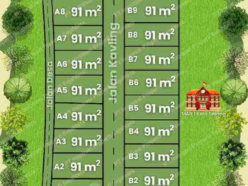 Tanah Kavling Sterategis Di Kota Serang Banten