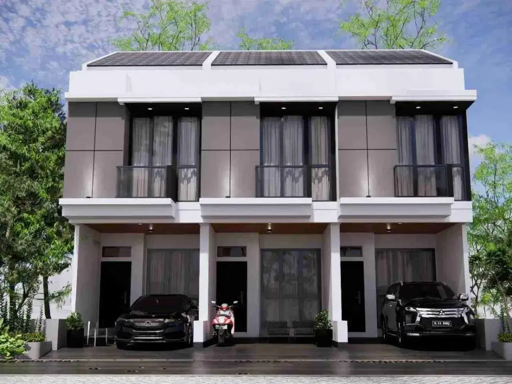 Hunian Minimalis berlantai 2 daerah Jl. Ekonomi Jakarta Pusat
