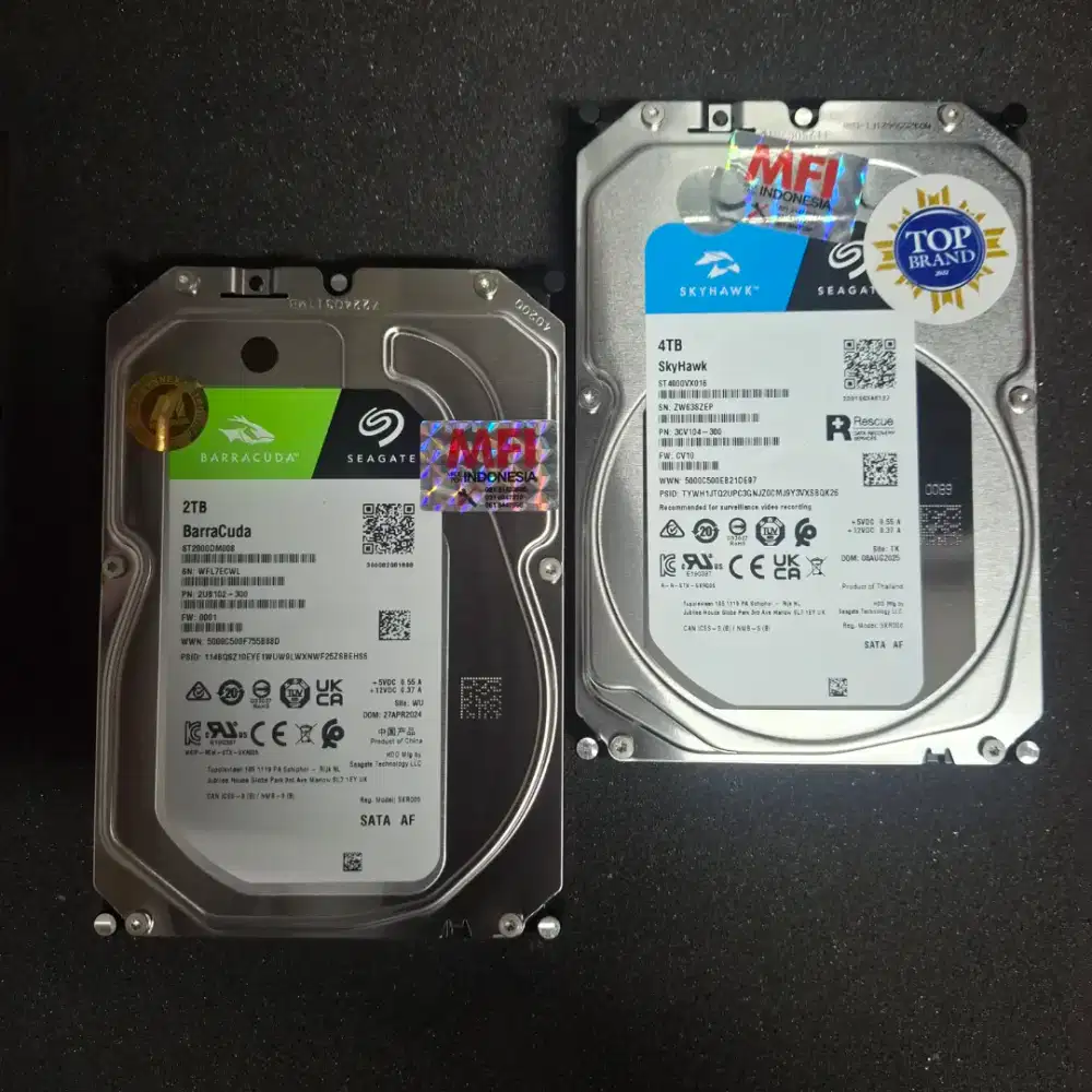 Hardisk 2 TB Seagate Baracuda 7200Rpm 3.5Inchi PC/DVR