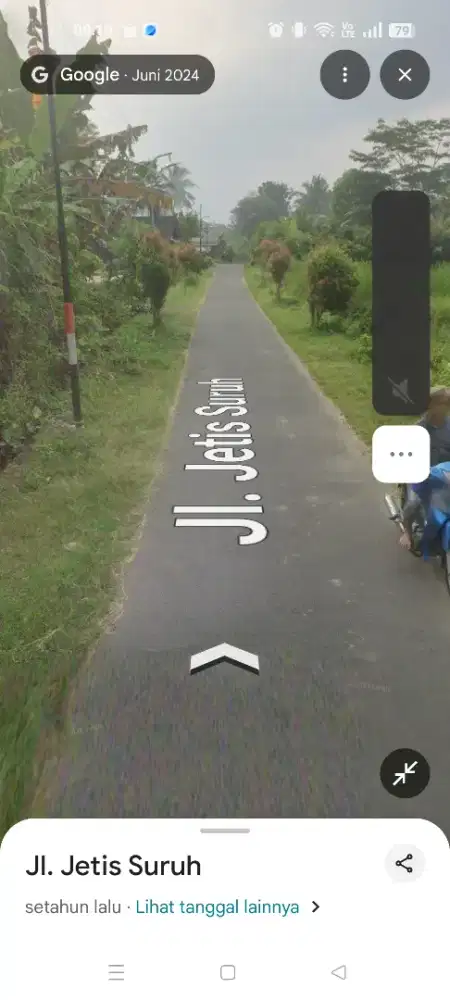 Disewakan tanah murah hanya 3 juta pertahun di Jetis suruh jl palagan