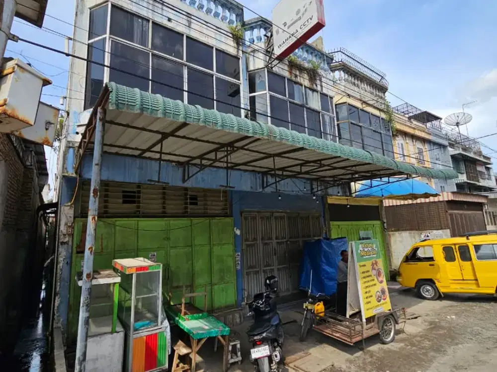 DIJUAL/DISEWAKAN RUKO GANDENG 2 JALAN BILAL, 2 TINGKAT SIAP HUNI COCOK UNTUK USAHA