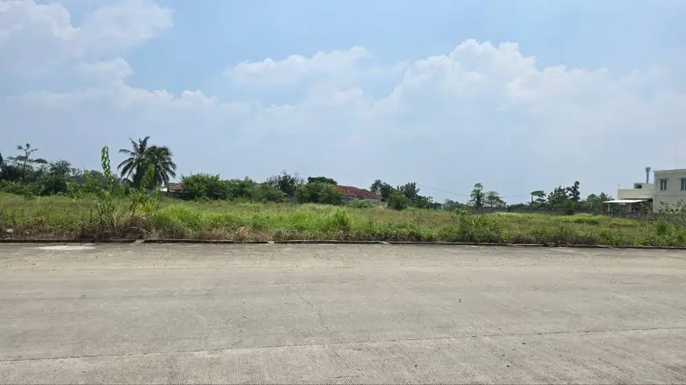 Dijual Tanah, Disekitar Sudah ada Pabrik, Gudang di Cikande