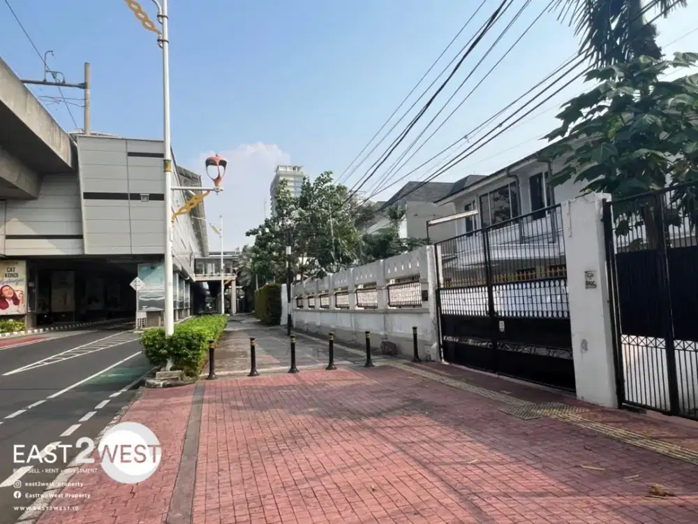 Sewa Rumah Kantor Jalan Sisingamangaraja Kebayoran Baru Jakarta Selatan Lokasi Super Strategis