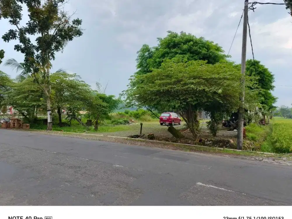 Dijual Tanah Kering Sebelah SPBU Pagalongan Banyumas