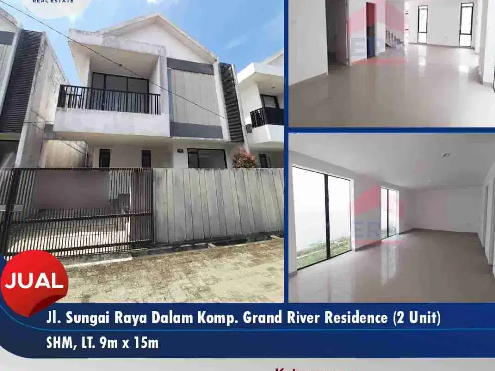 Dijual rumah baru & tunggal type 190 di Serdam, lokasi hunian nyaman dan tenang