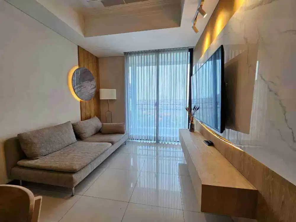 Dijual Cepat BU Apartment Casagrande 2 BR Akses Mall Kokas FullFurnish