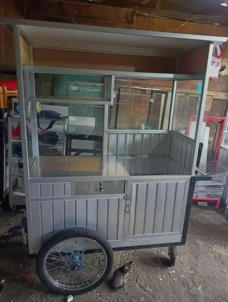 Terima pesanan gerobak alumunium