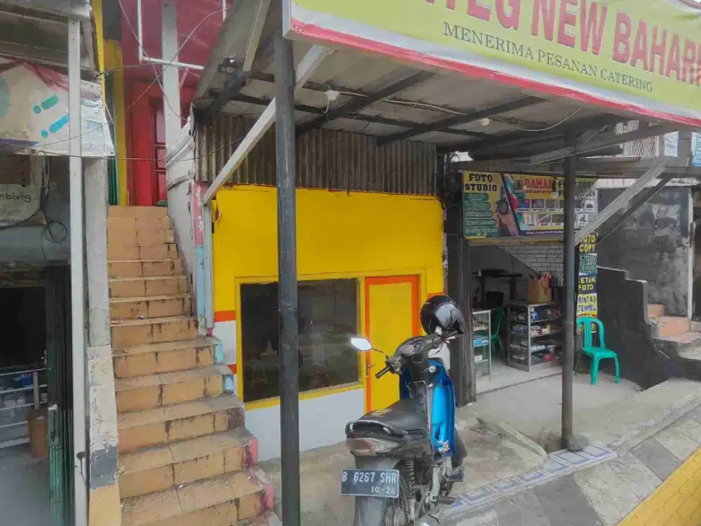 Ruko 1 Lantai Kios Jalur Angkot Akses UI Depan Persis Gunadarma Kampus E Kelapa Dua Depok