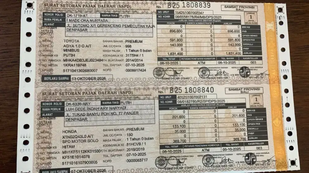 Jasa samsat balik nama