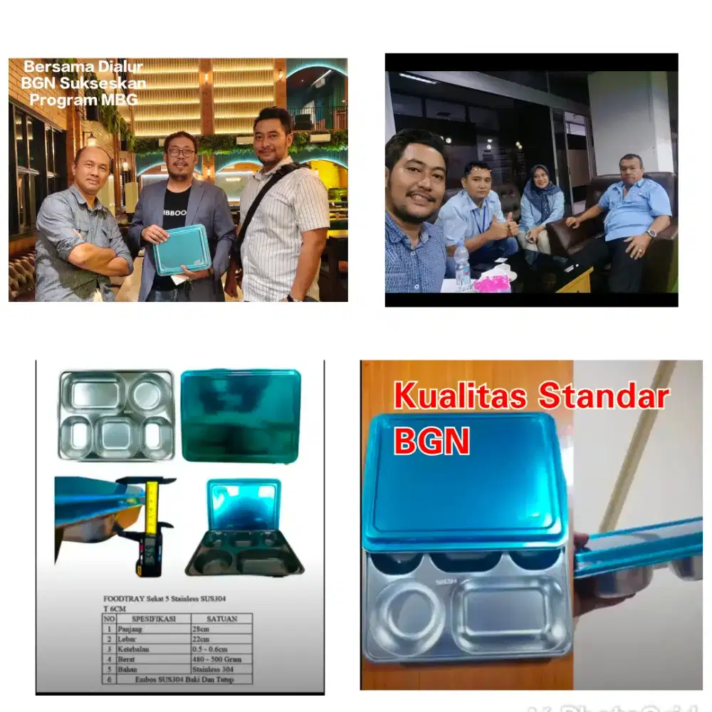 Foodtray Ompreng SUS304