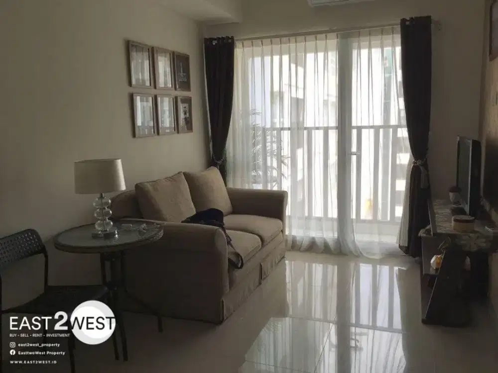 Jual/Sewa Apartemen Skyline Paramount Gading Serpong Tangerang Bagus Nyaman Siap Huni Lokasi Strategis