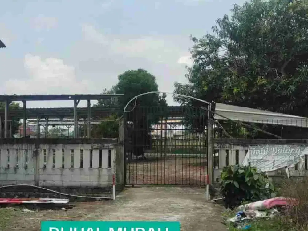 Dijual TANAH 1000 m² di Karawang Timur Sudah Ada Kolam Ikan SHM ditangan