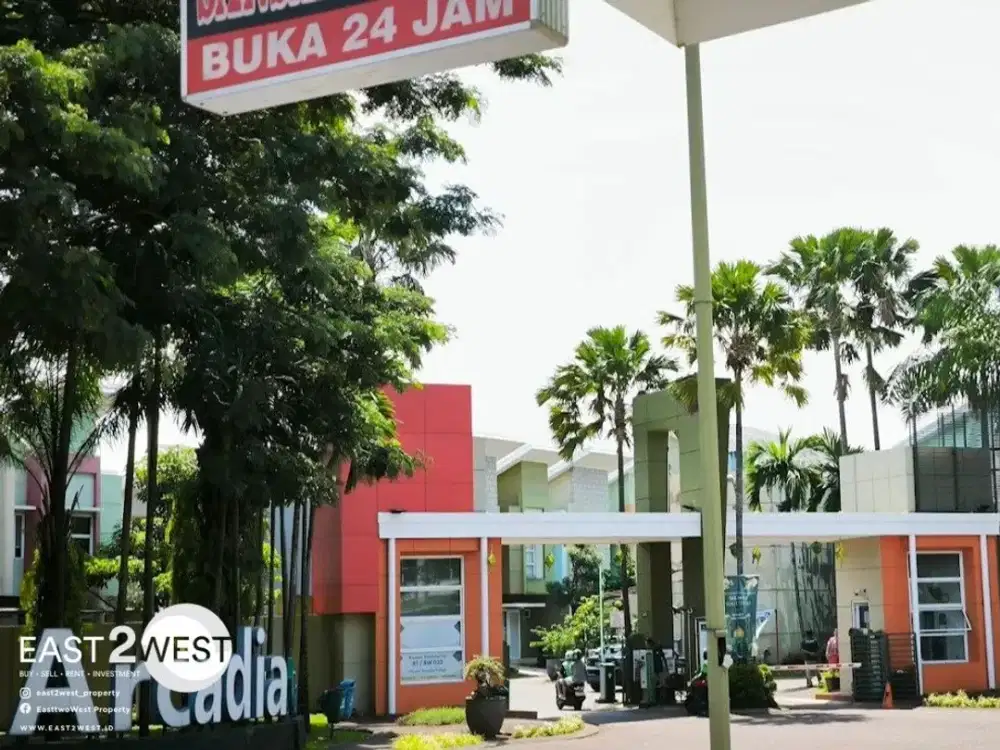 Jual/Sewa Rumah Cluster Arcadia Village Gading Serpong Tangerang Siap Huni Nyaman Sangat Strategis