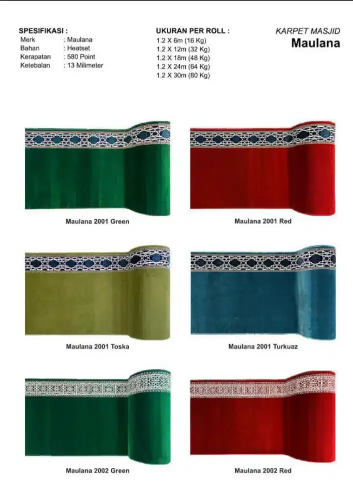 Karpet Masjid Berkualitas