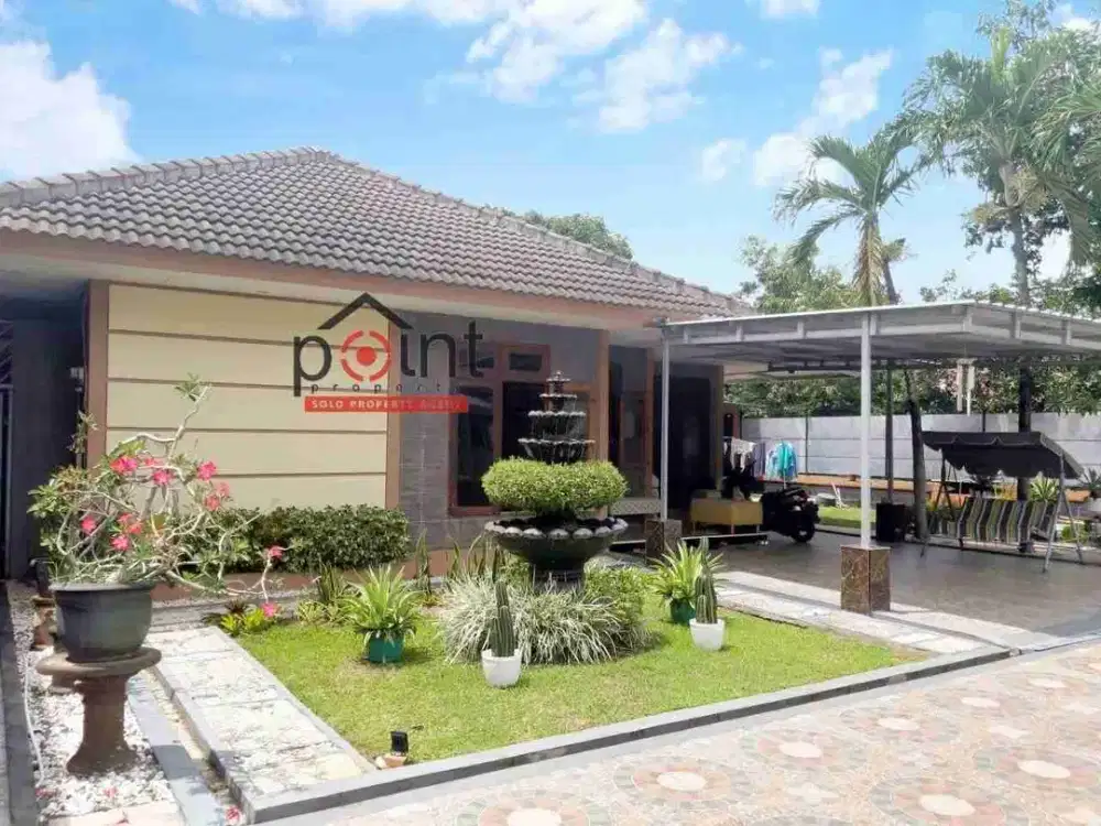 Rumah Tengah Kota Karanganyar SHM 500m² Dekat Alun alun dan Masjid Madaniyah