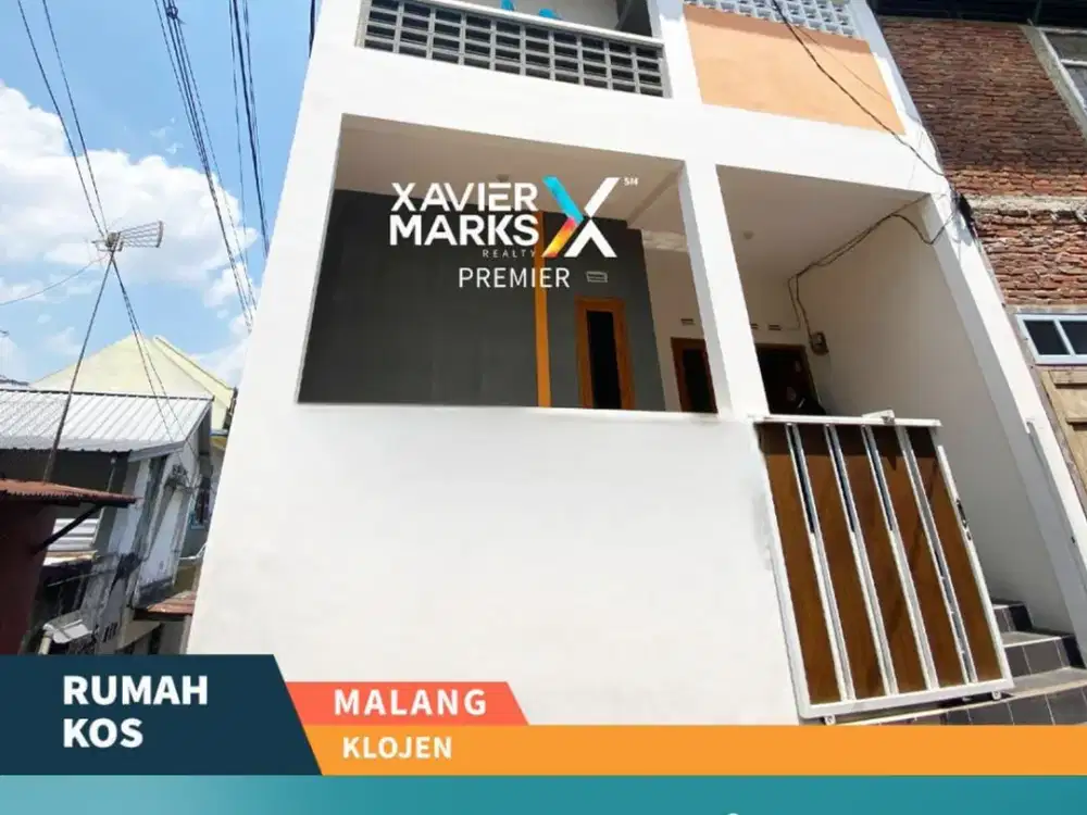 Dijual Murah Kos Baru di Klojen Tengah Kota Dekat Alun Alun Malang