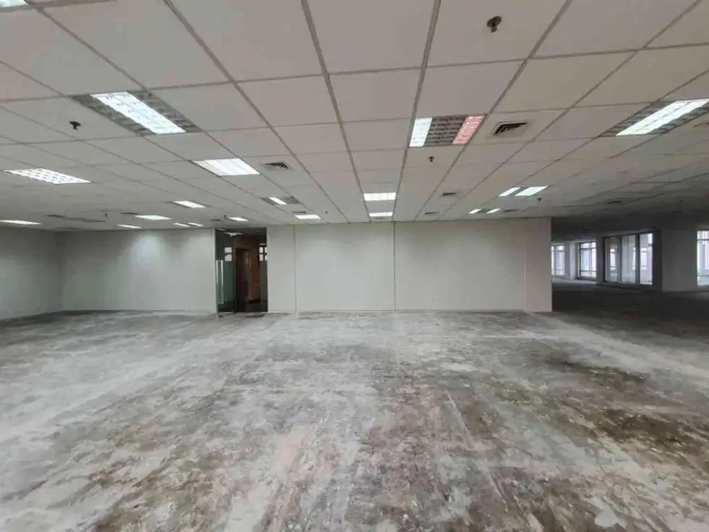 Sewa Kantor Graha CIMB Niaga Sudirman Bare Condition 778sqm