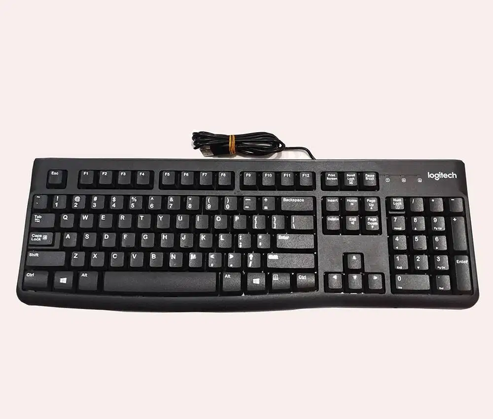 Keyboard Logitech K120 wired mulus & normal