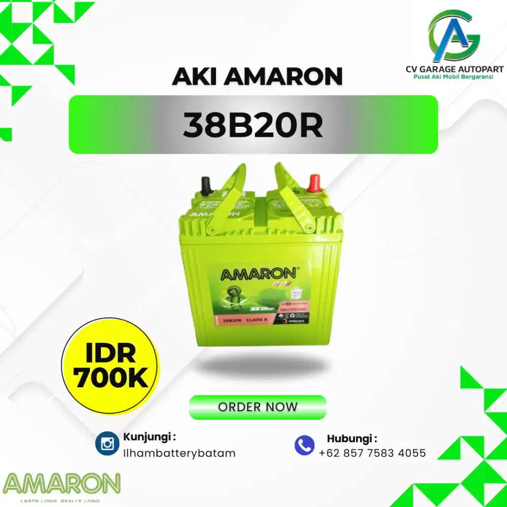 Jual Aki Mobil Amaron – Gratis Antar Pasang Batam